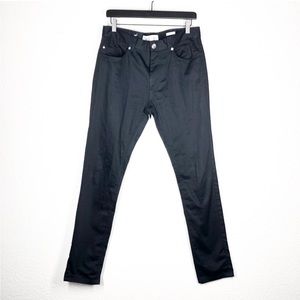 Zara Man Black Skinny Fit Dress Pants Black 31